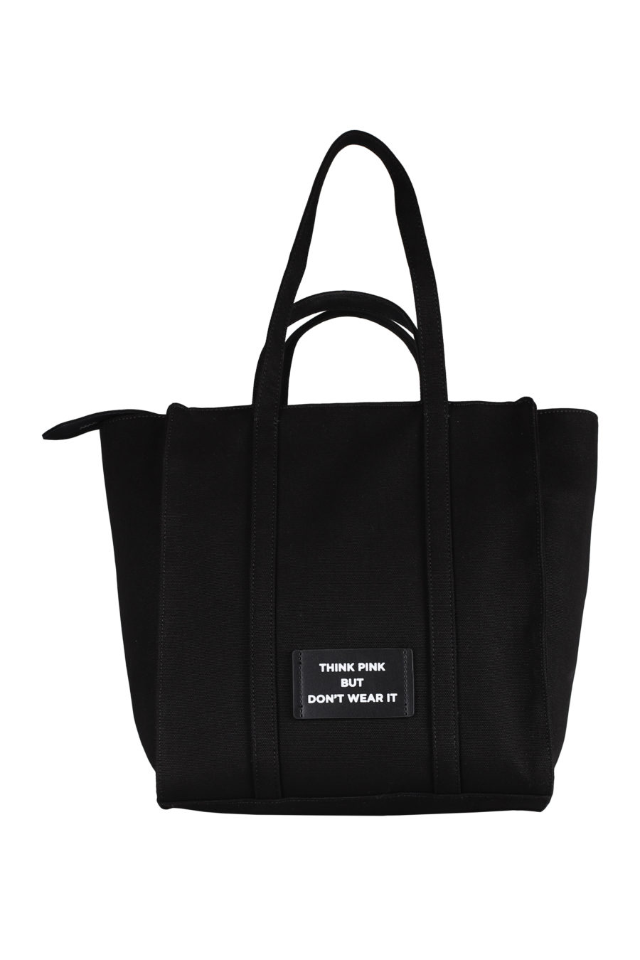 Black tote bag with "Karl" logo - IMG 9743