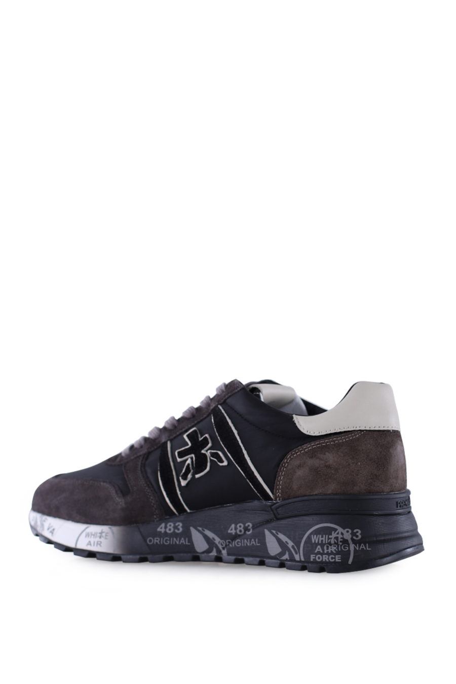 Zapatillas "Lander" color marrón y negro - IMG 9964
