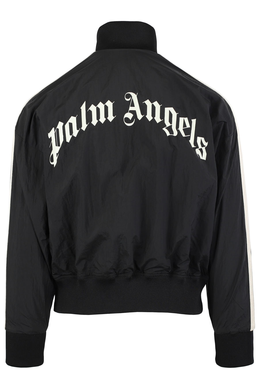 Palm Angels - Chaqueta negra con logo en la parte posterior - BLS Fashion