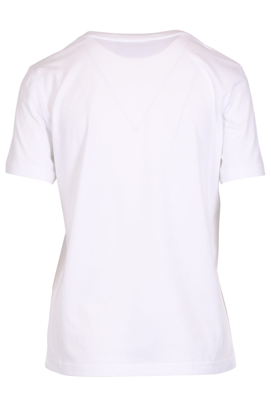 Camiseta blanca con logo brillante - IMG 9325