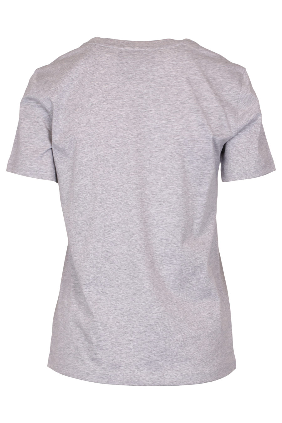 Camiseta gris con logo negro - IMG 9343