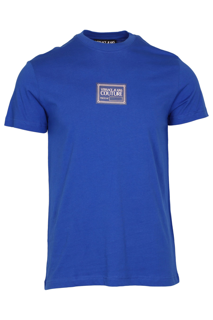 Camiseta azul con logotipo pequeño - IMG 9352