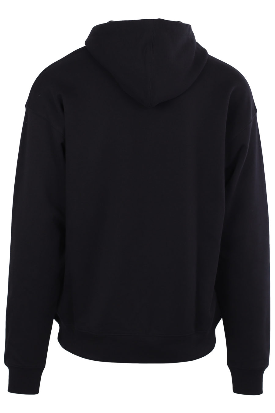 Schwarzes Sweatshirt mit gesticktem Logo - IMG 0005