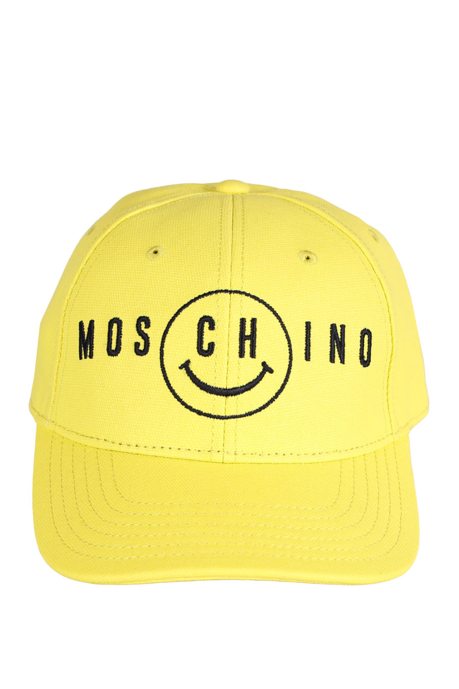 Yellow cap with "Smiley" logo - IMG 0813