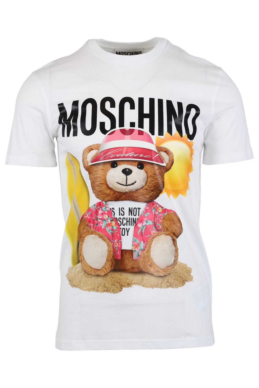 Weißes Teddybär-Sommer-T-Shirt - IMG 0864