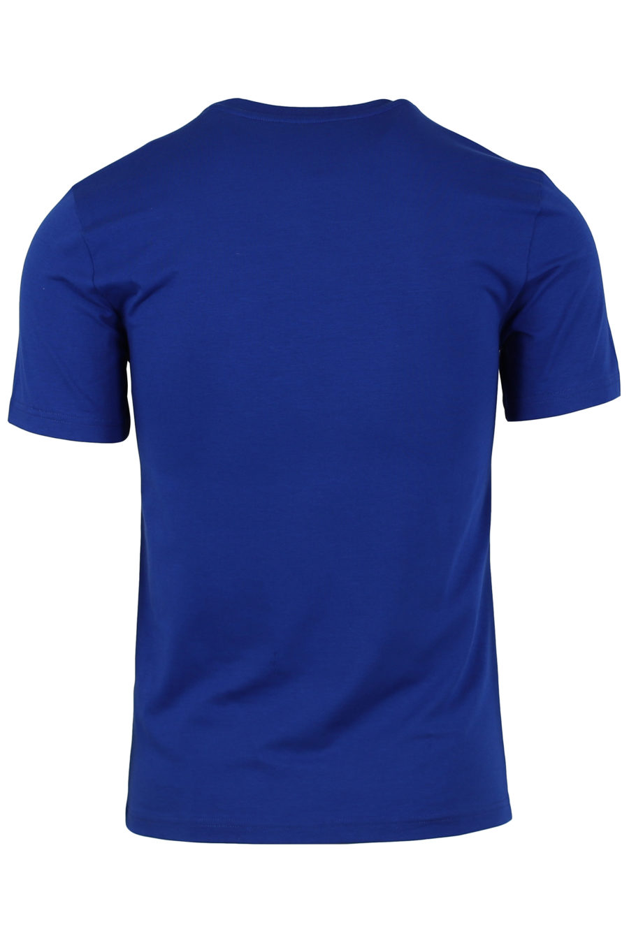 Camiseta azul logo grande parte delantera - IMG 0918