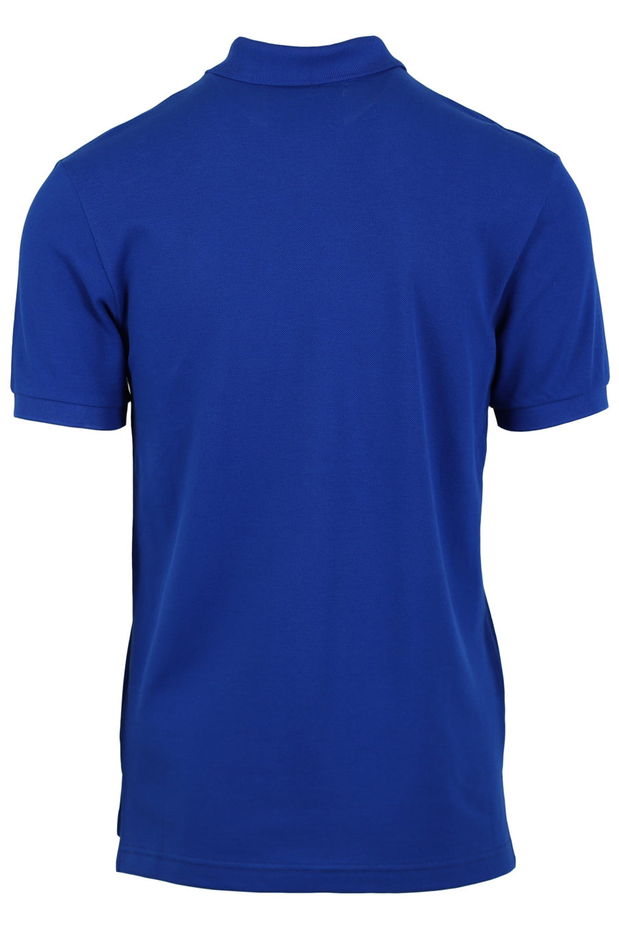 Blaues Poloshirt mit goldenem Logo - IMG 0931