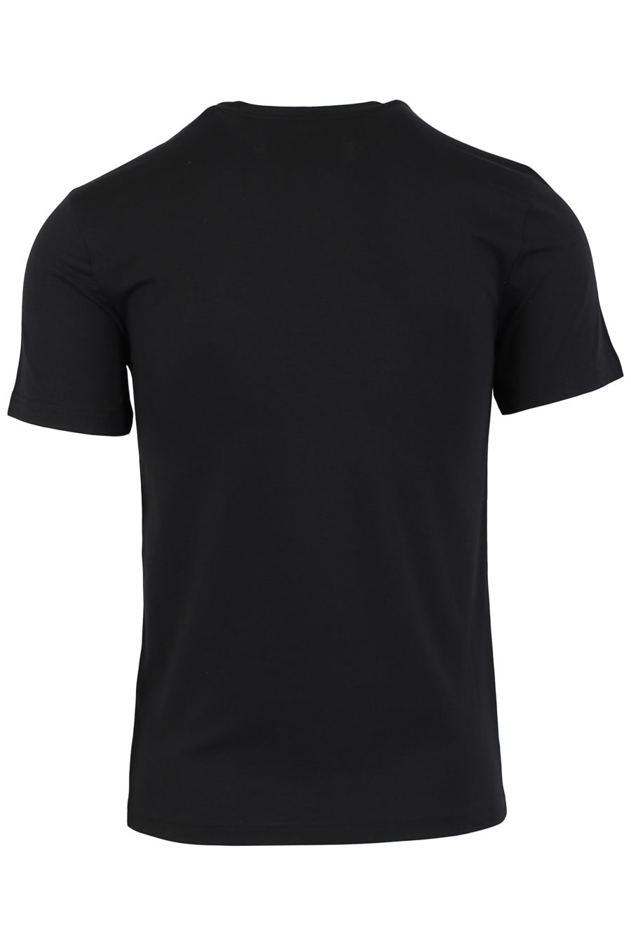 Camiseta negra logo en color oro - IMG 0937