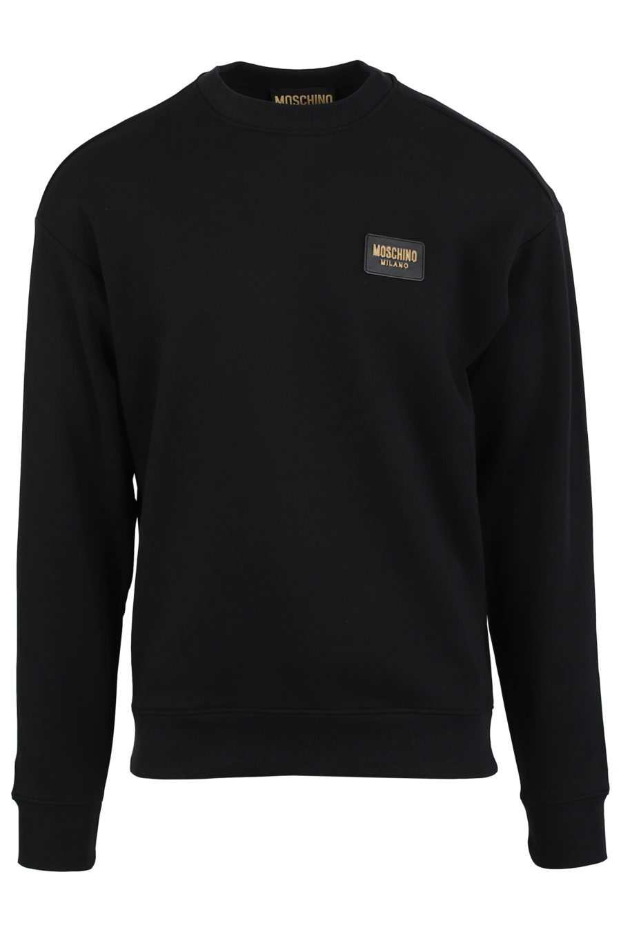 Black sweatshirt with gold logo - IMG 0957