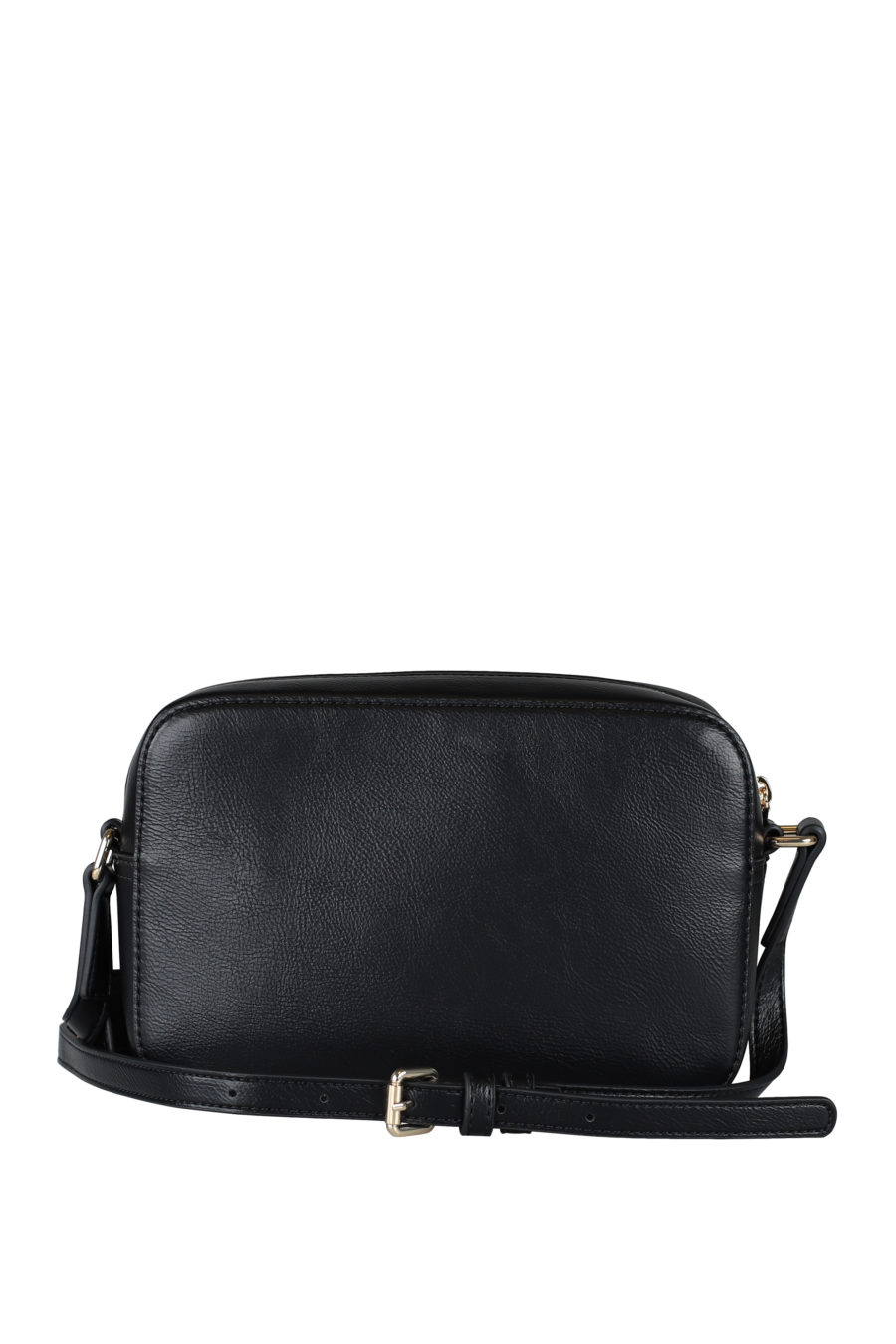 Bolso negro "camera bag" con logo bordado - IMG 1481