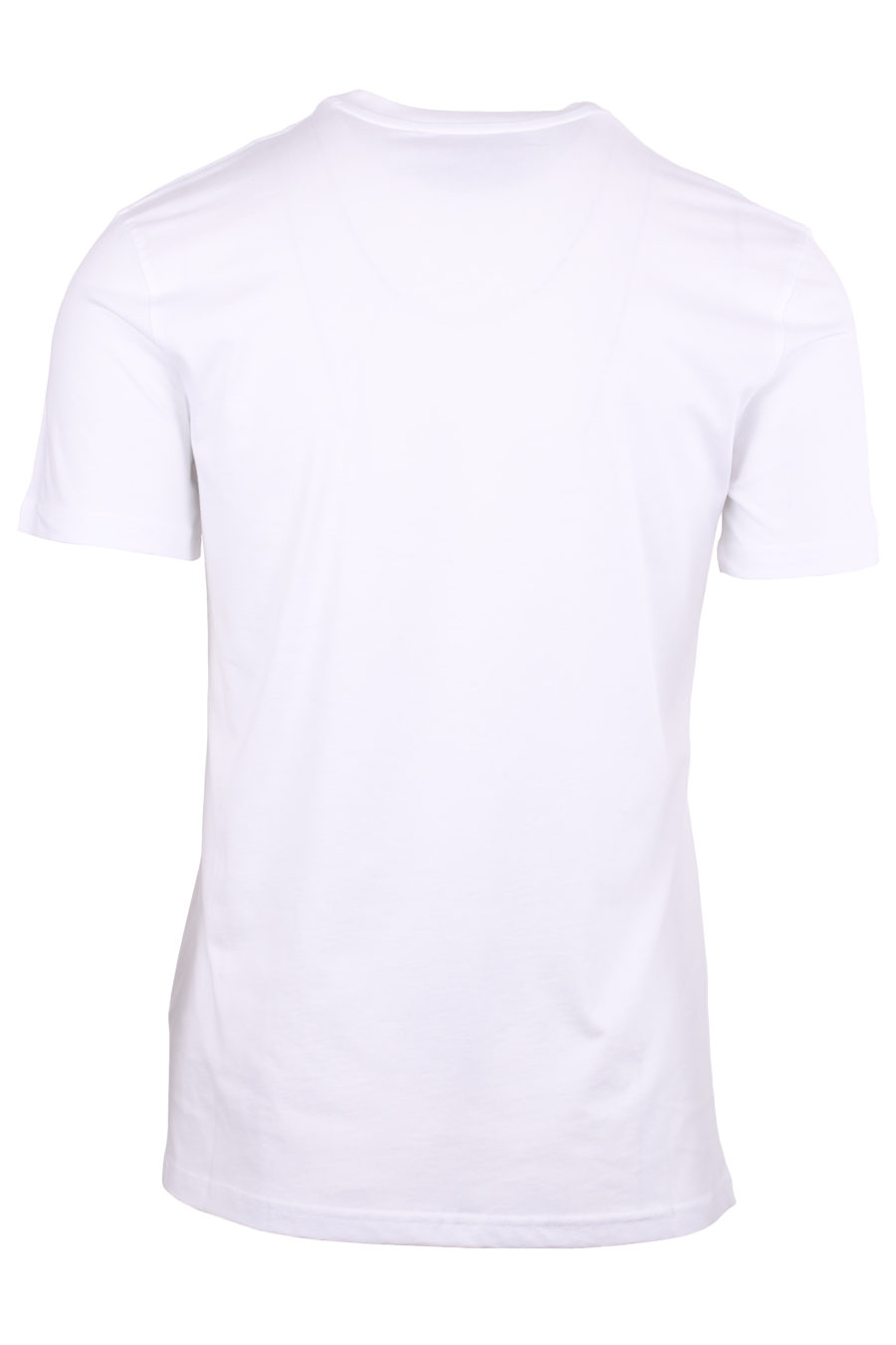 Camiseta blanca "Smiley" con logo bordado - IMG 9963