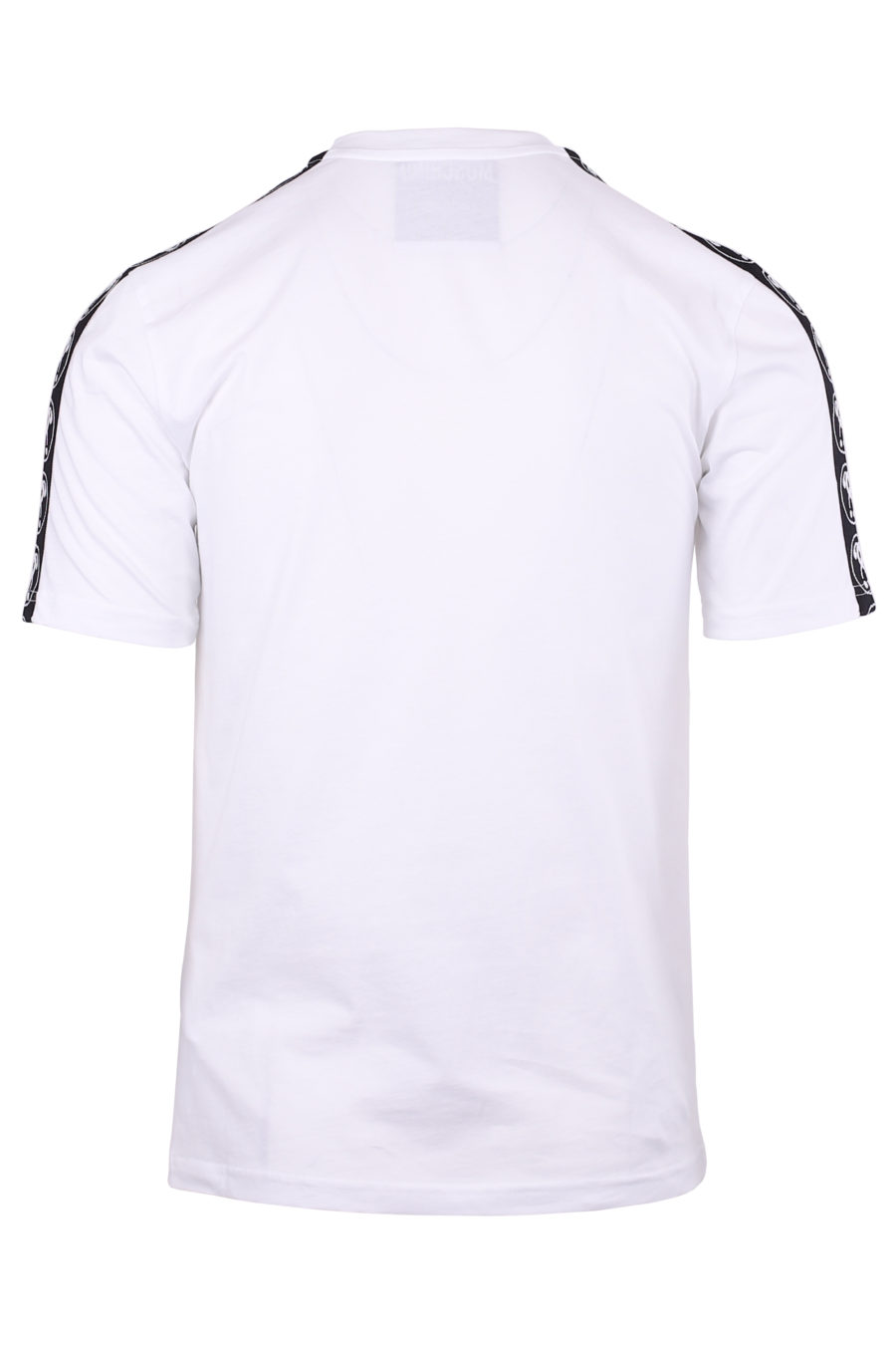 Camiseta blanca logo negro parte delantera y mangas - IMG 9970
