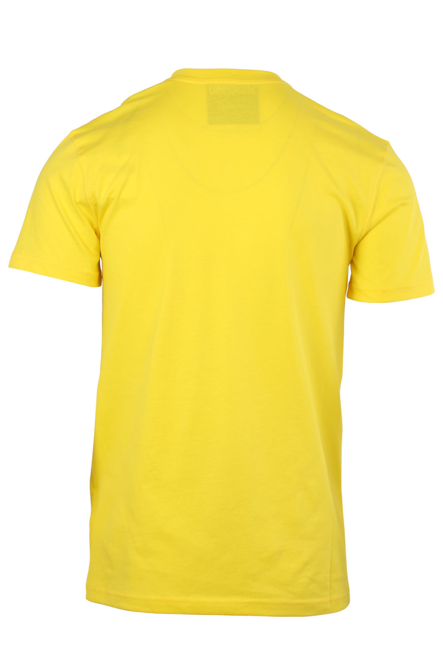 Gelbes "Smiley"-T-Shirt mit gesticktem Logo - IMG 9975