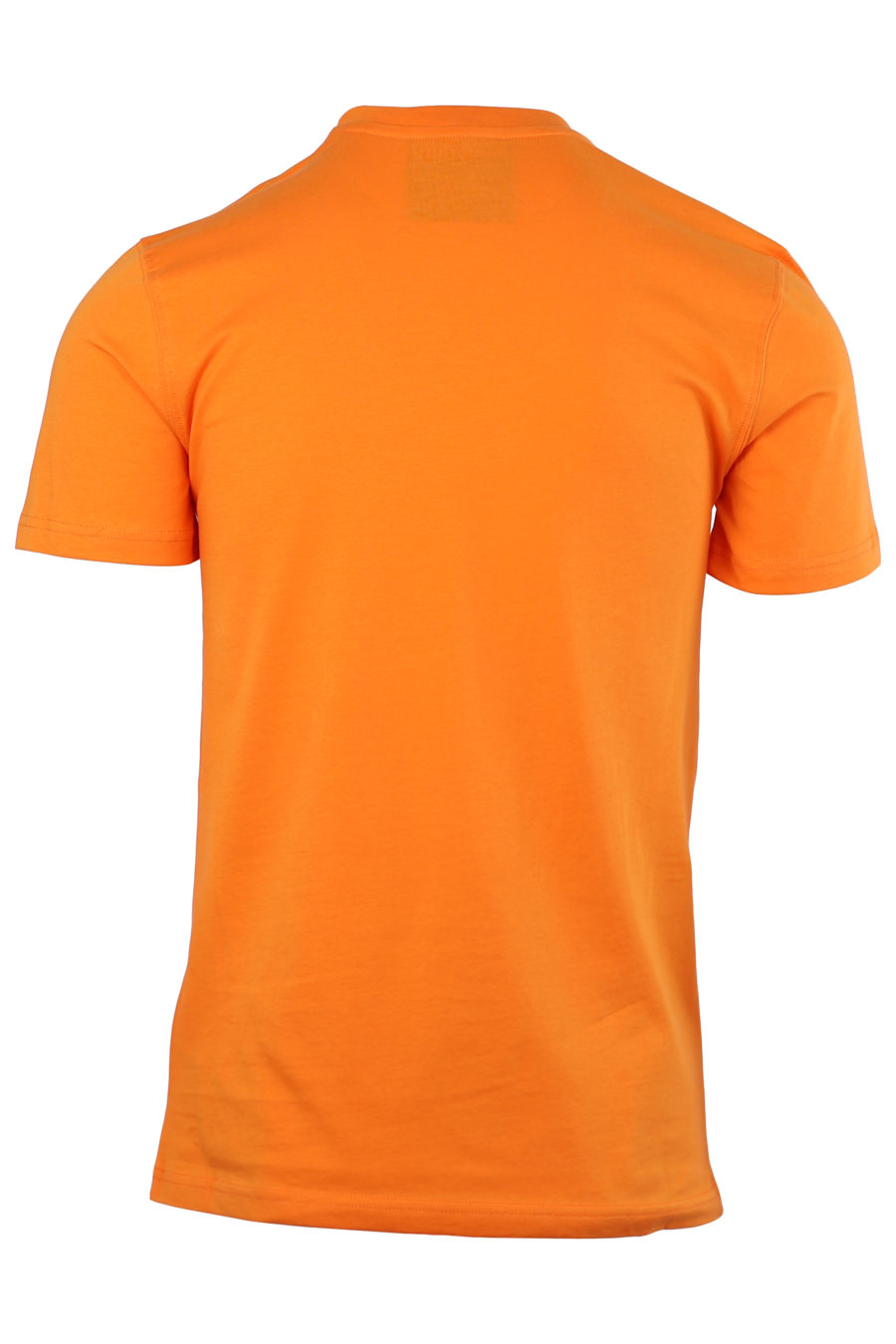 T-shirt laranja "Smiley" com logótipo bordado - IMG 9983