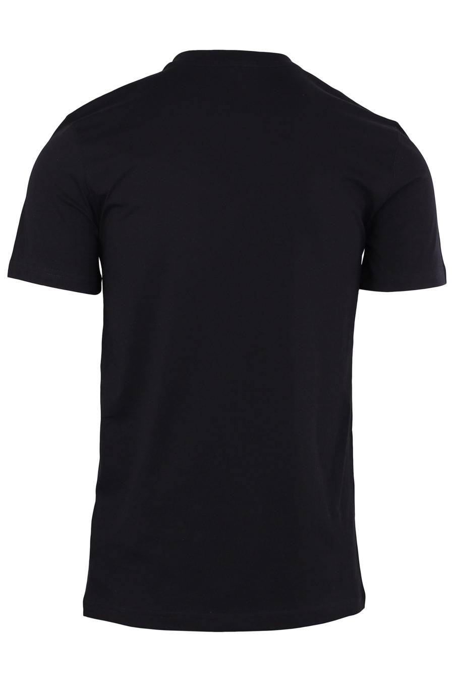 Camiseta negra "Smiley" con logo bordado - IMG 9996