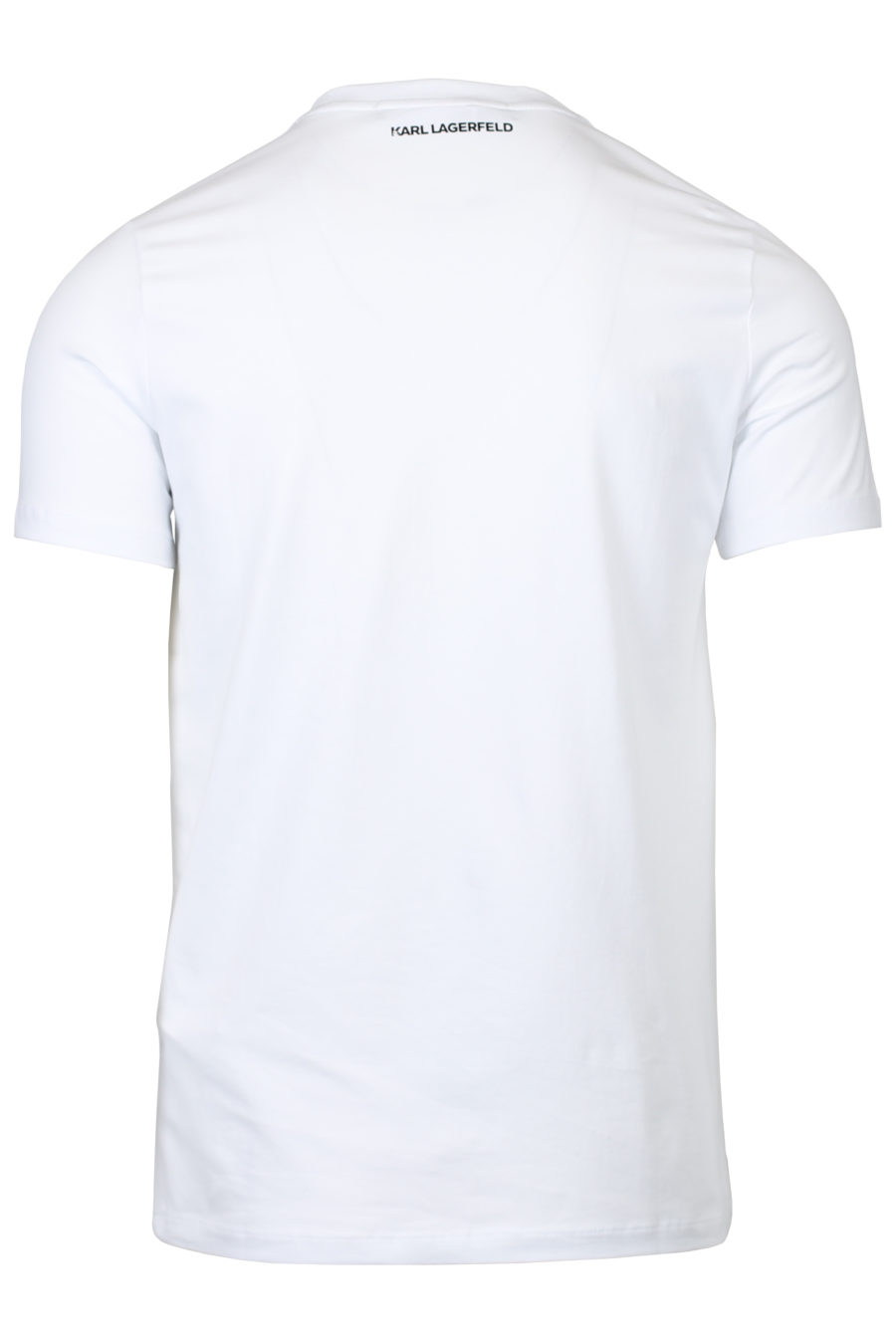 T-shirt com logótipo branco e preto - IMG 2040