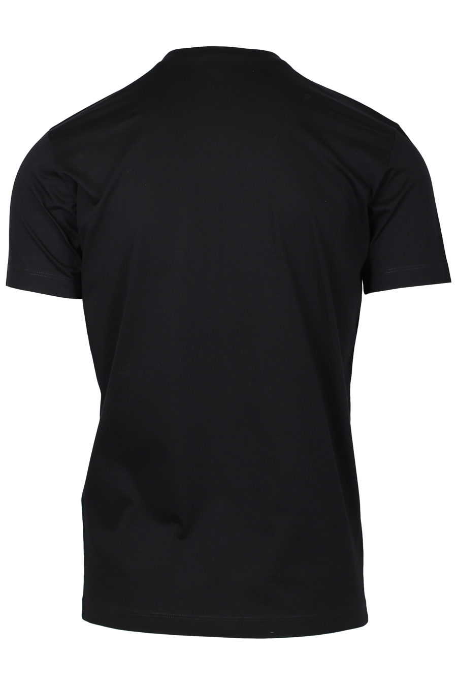 T-shirt noir avec logo de la marque en spray - IMG 2233