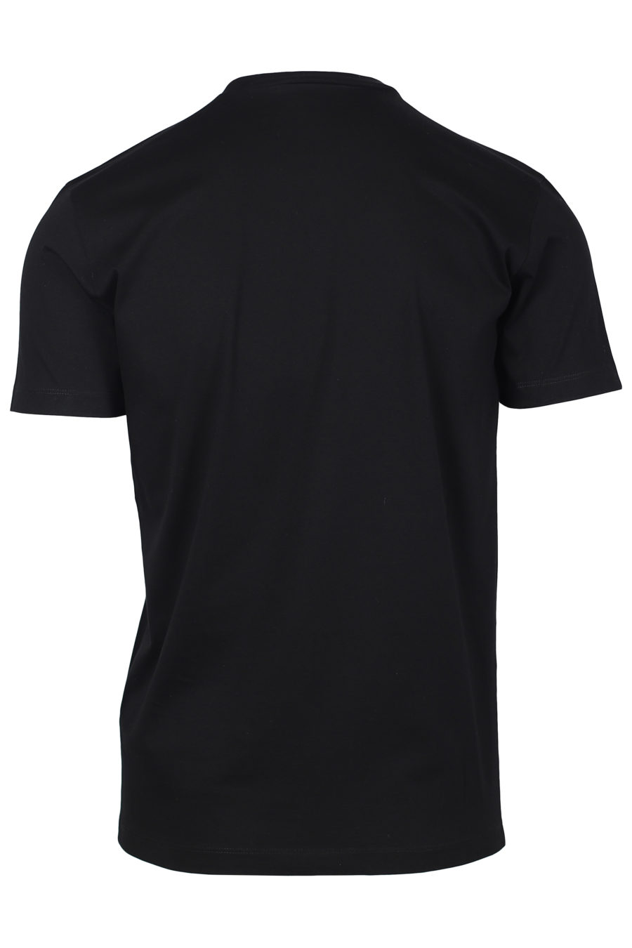 Camiseta negra con logo "Doodle Face" - IMG 2254 1
