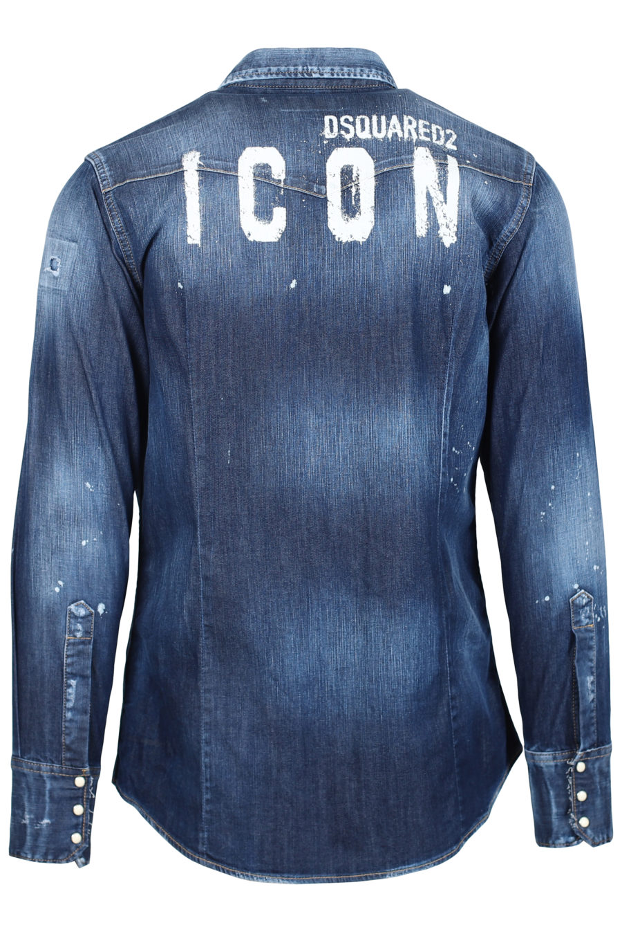 Camisa vaquera con logo "Icon" - IMG 2300