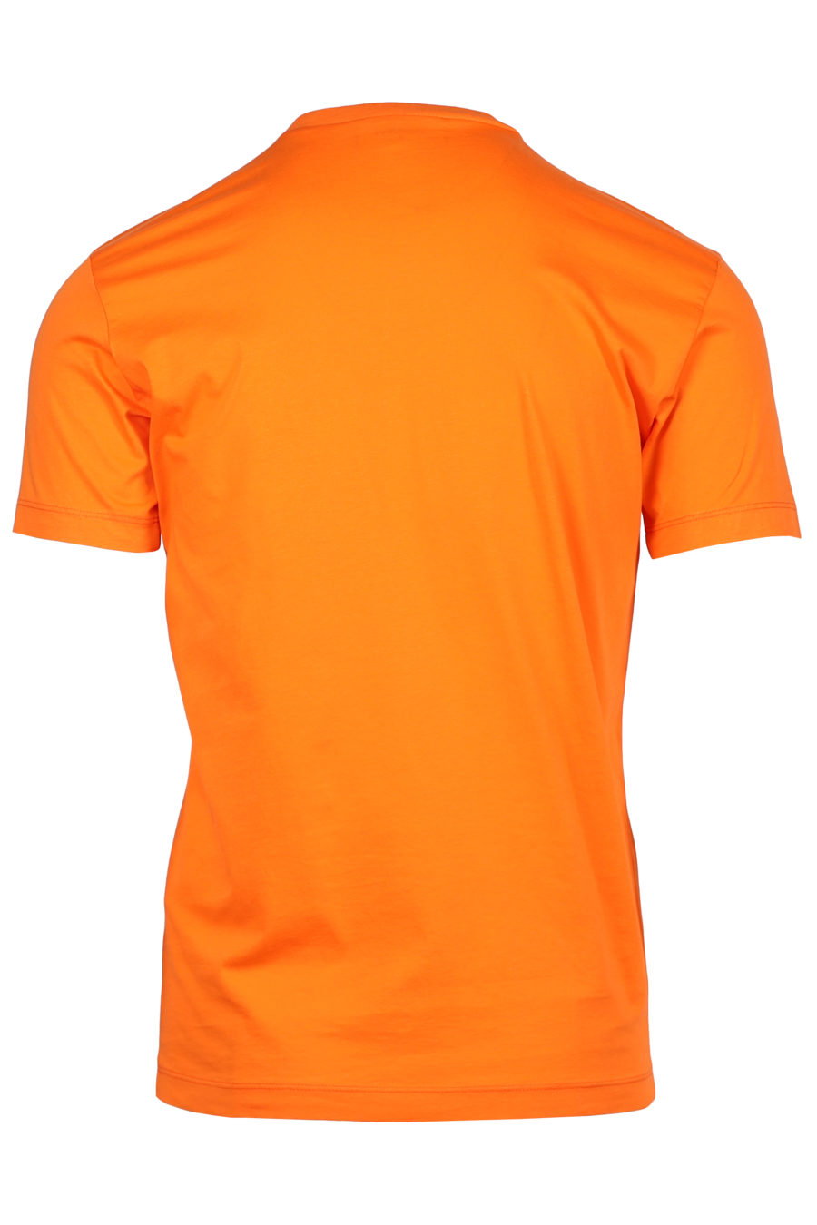 T-shirt orange avec logo vertical "Icon"" - IMG 2321