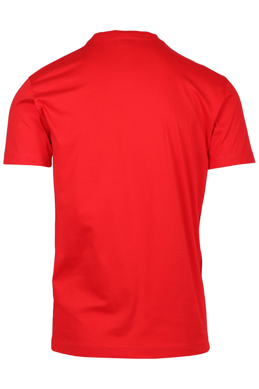 Camiseta roja con logo de la marca spray - IMG 2349