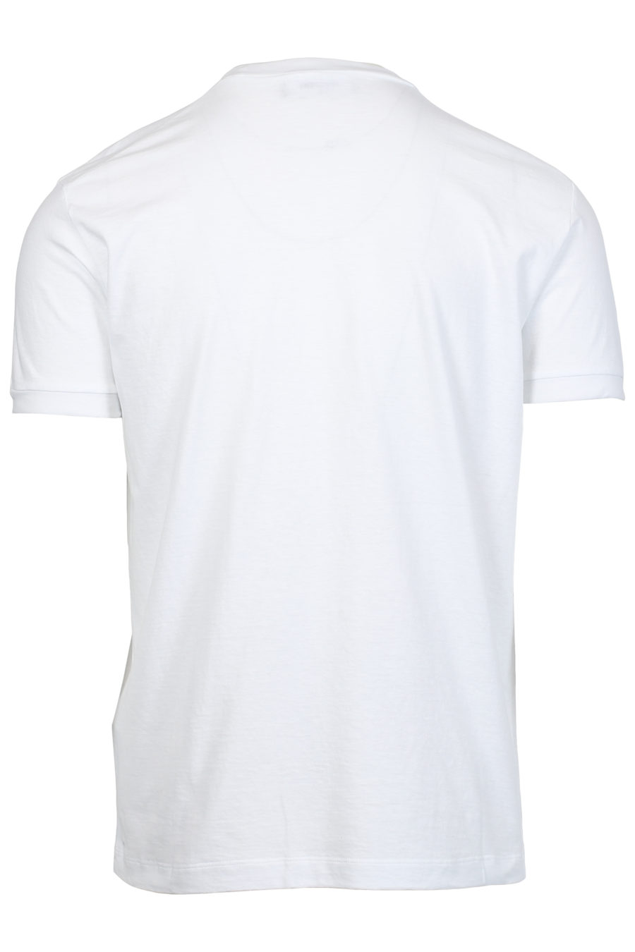 T-shirt branca com estampado de bandeira - IMG 2396