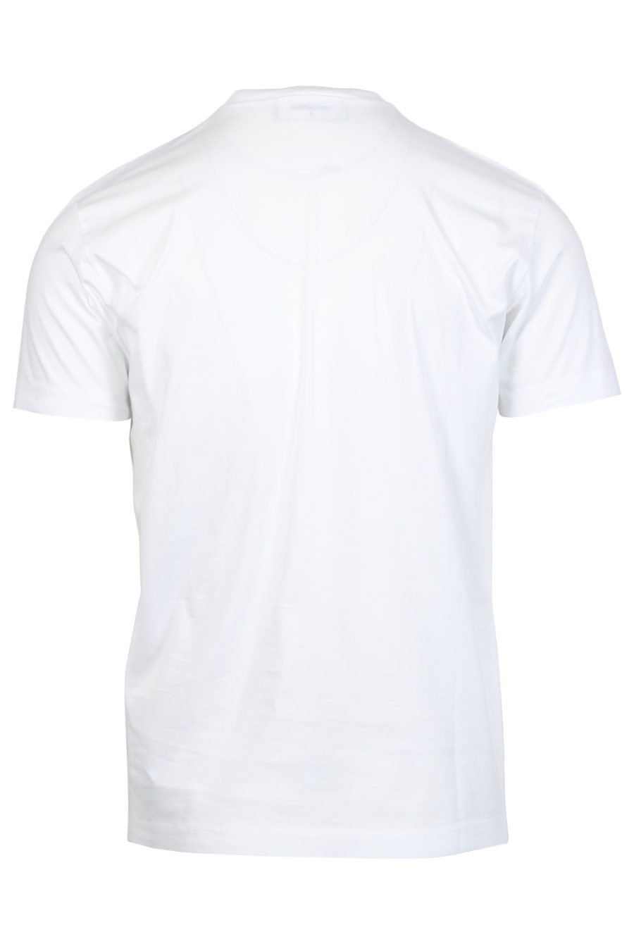 Weißes T-Shirt mit Spray-Logo - IMG 2413