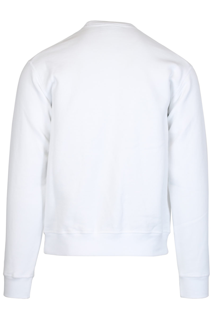 Weißes Sweatshirt mit vertikalem "Icon"-Logo - IMG 2461