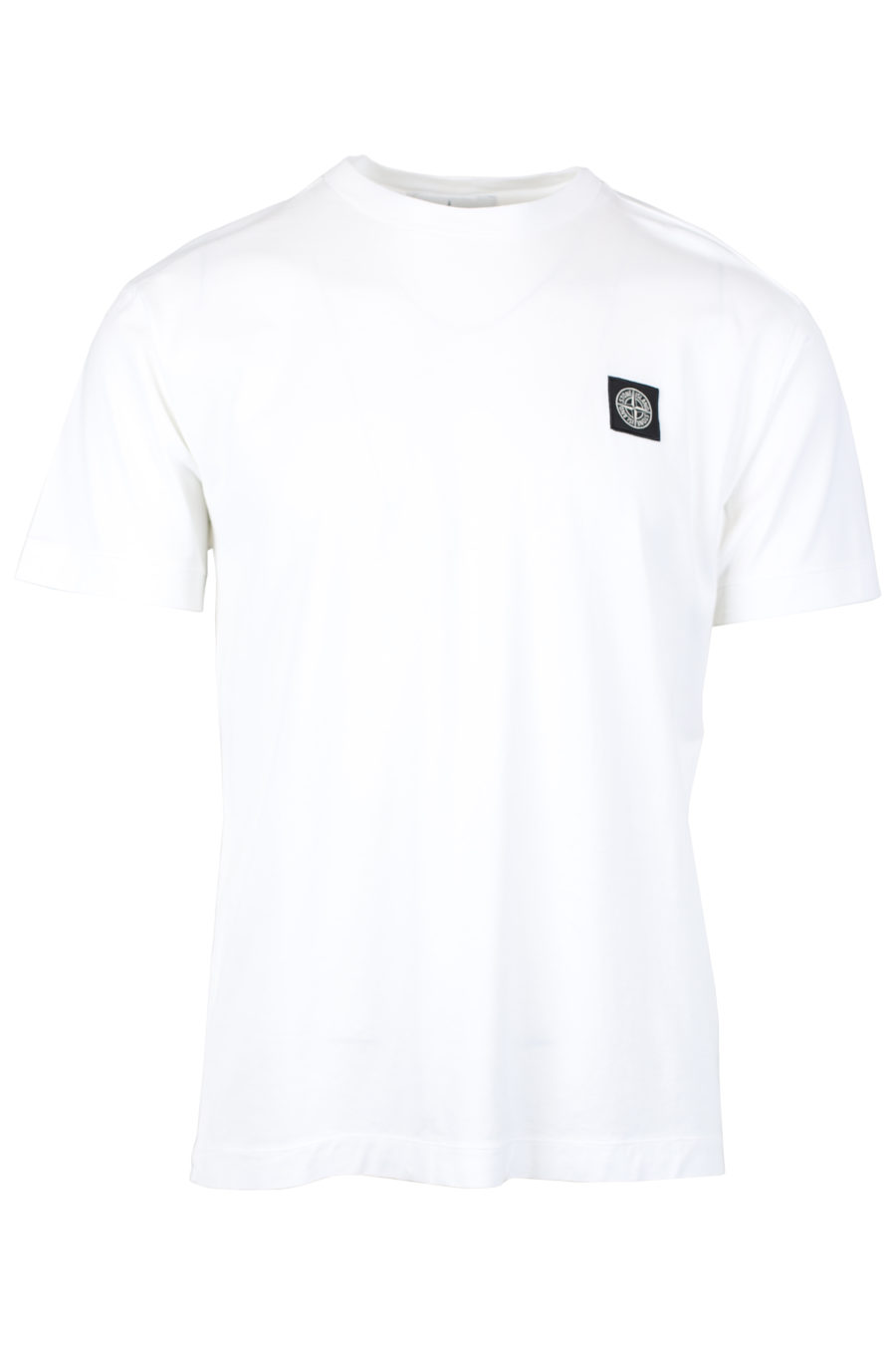 Camiseta blanca con parche - IMG 2491