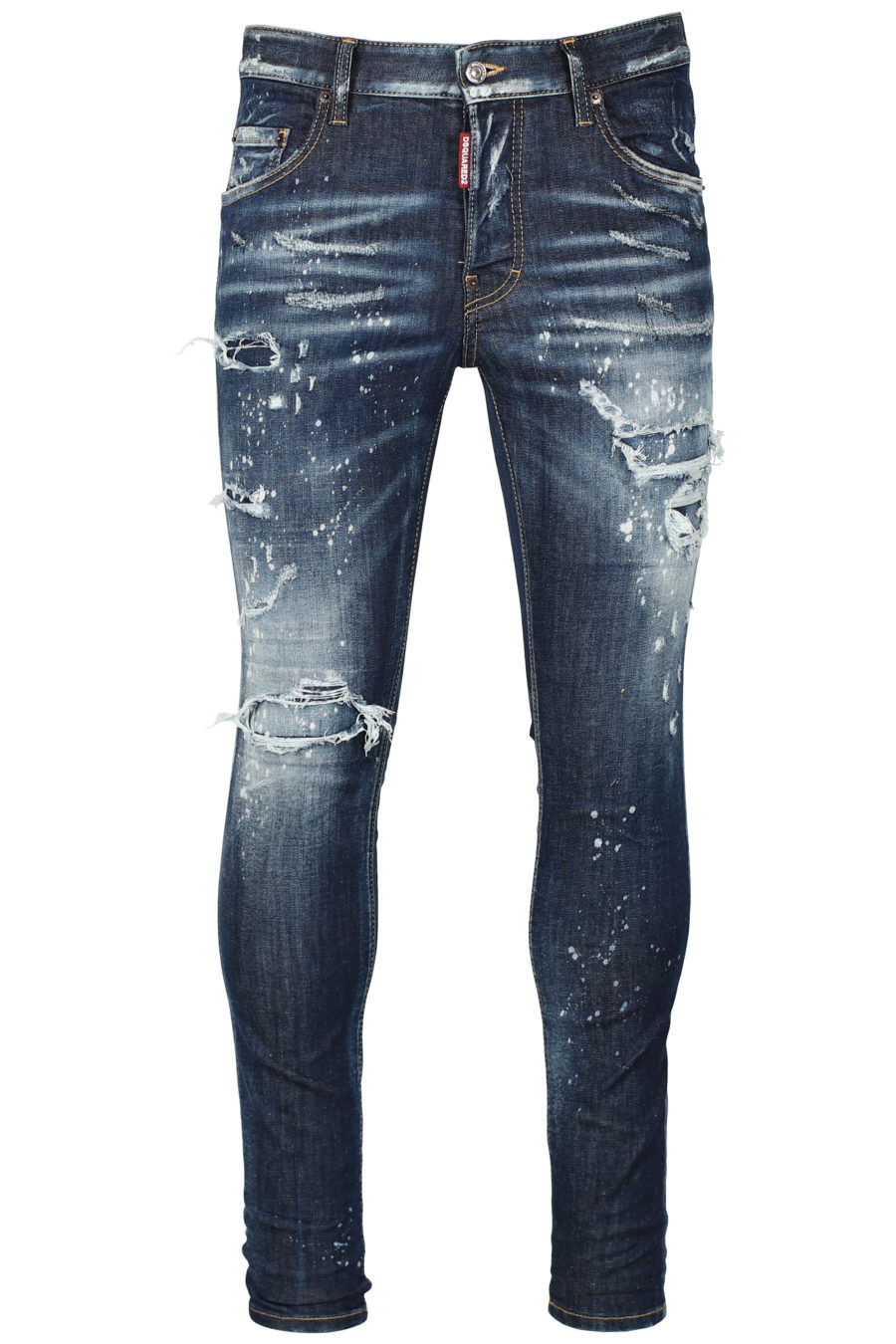Pantalón vaquero "Super twinky jean" de color azul oscuro - IMG 2638