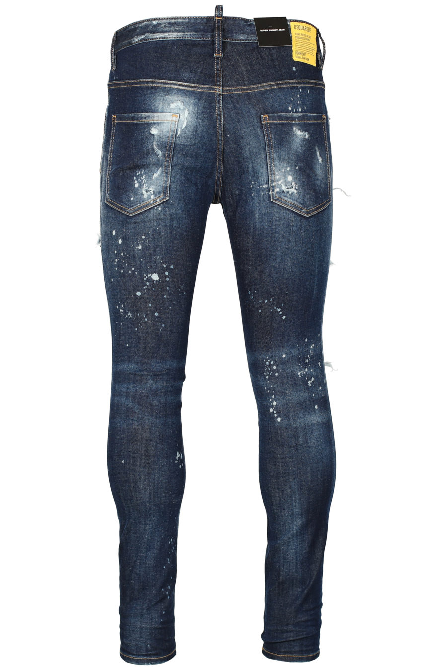 Pantalón vaquero "Super twinky jean" de color azul oscuro - IMG 2639