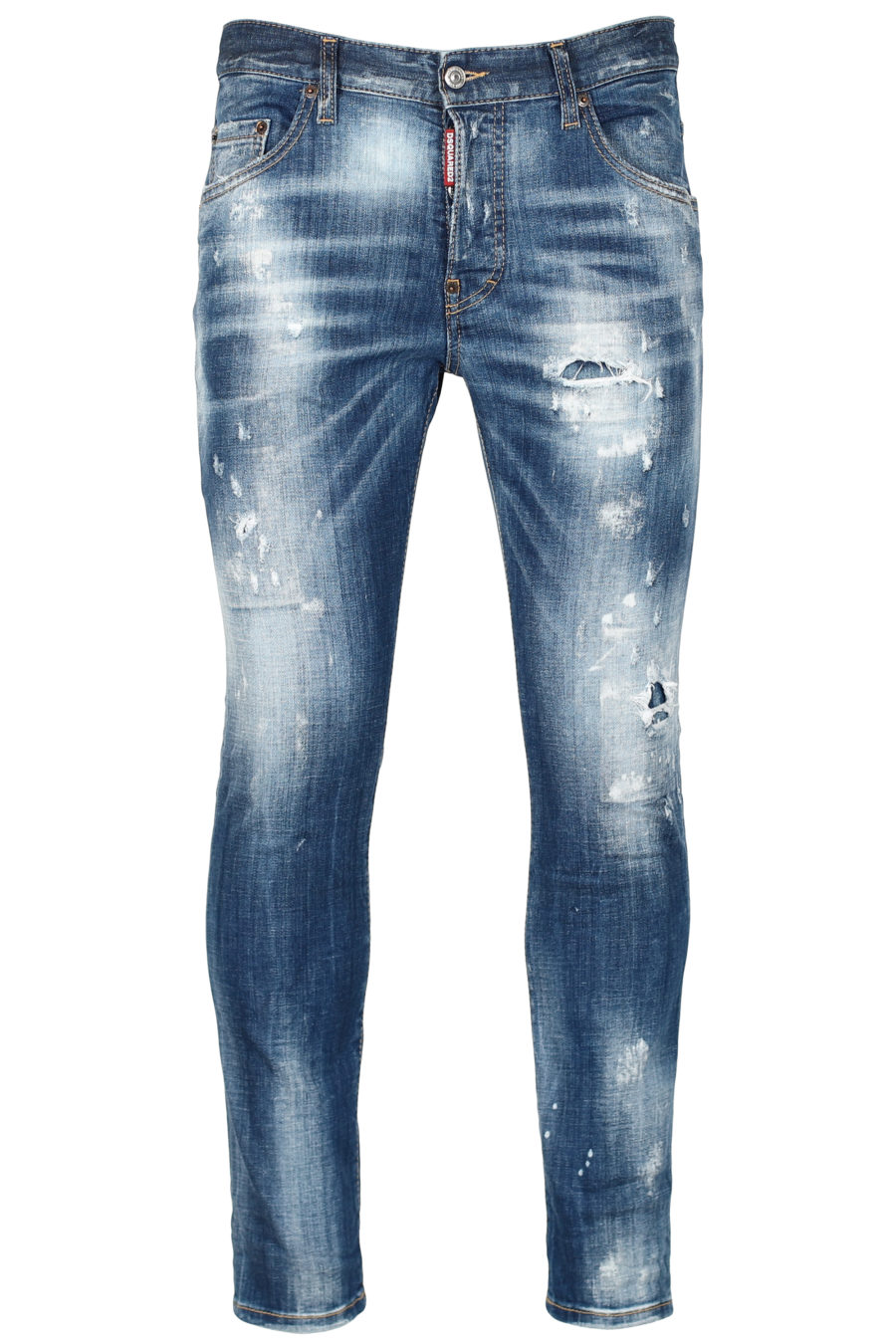 Pantalón vaquero "Skater" azul desgastado - IMG 2648