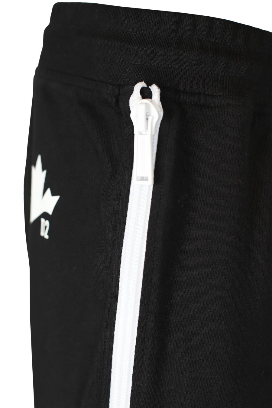 Pantalon de survêtement avec fermetures éclair blanches - IMG 2694