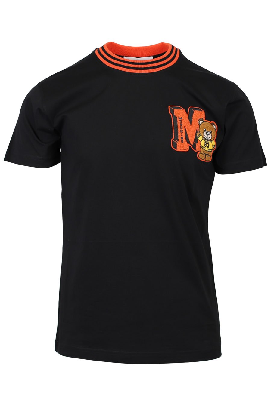 Schwarzes T-Shirt mit Teddybär - IMG 2042
