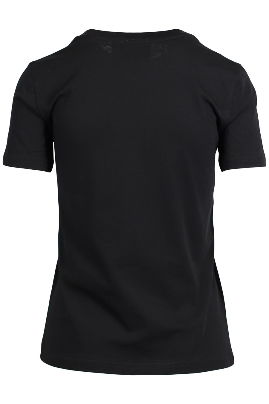 Camiseta negra de manga corta "Couture" - IMG 2053