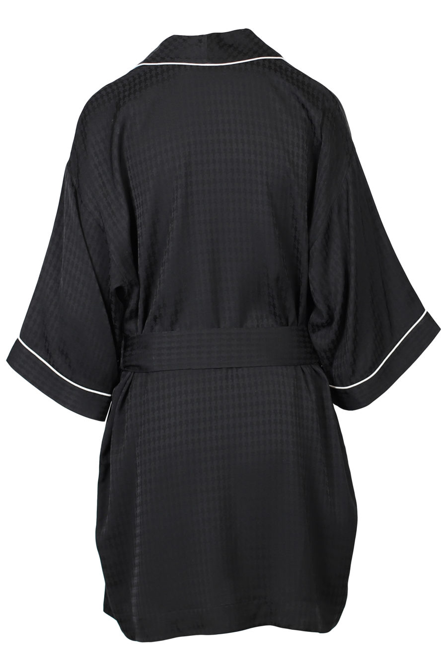 Kimono de satén negro - IMG 2128