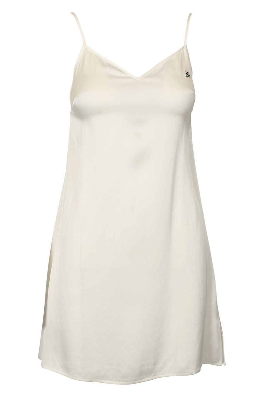 Vestido de cetim branco - IMG 3027
