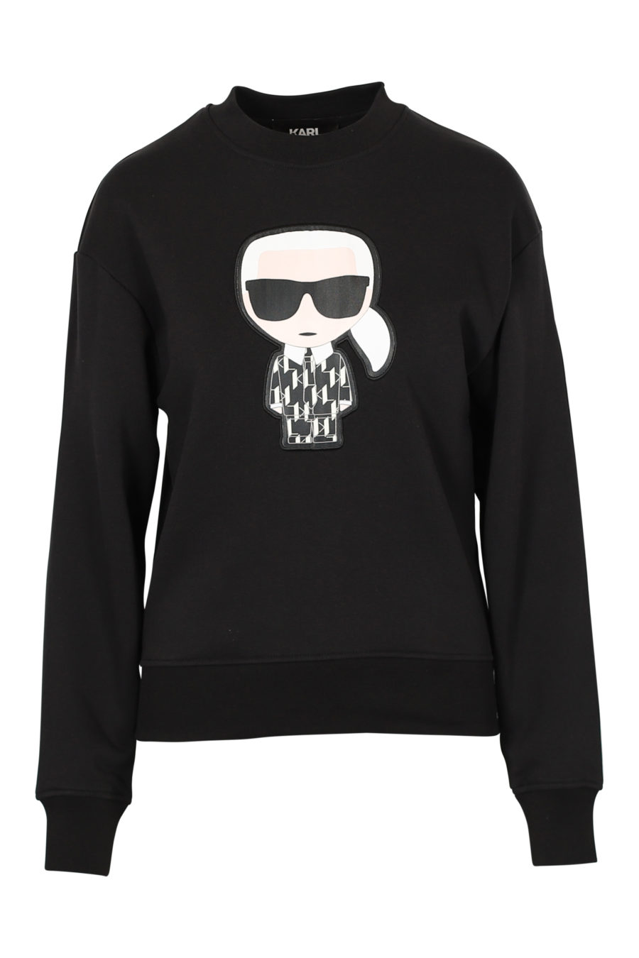 Schwarzes Sweatshirt mit "Ikonik"-Design - IMG 3062