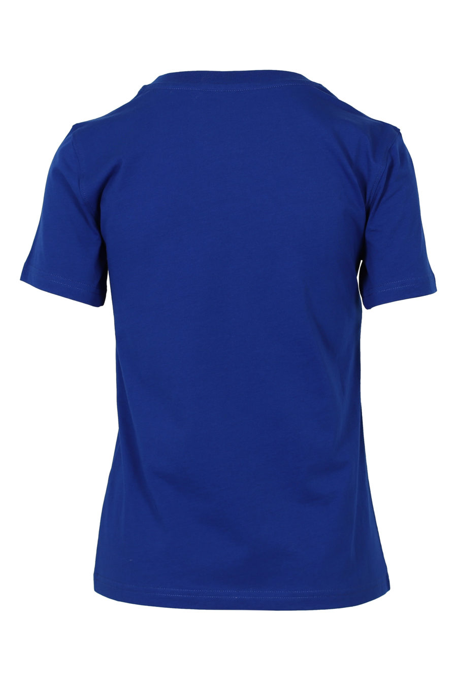 Camiseta azul de manga corta "Couture" - IMG 3143