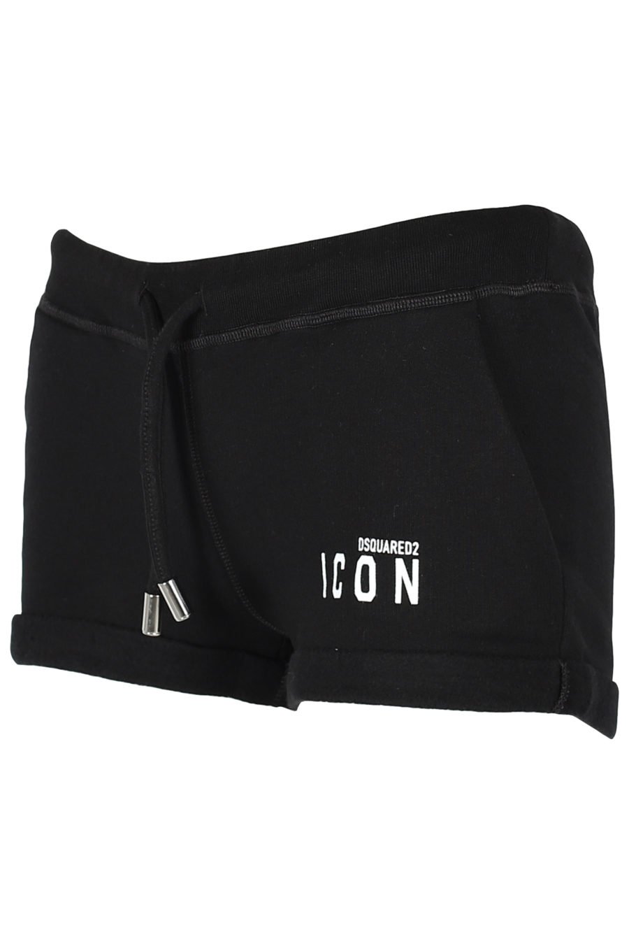 Pantalón de chándal negro corto "Icon" - IMG 3236