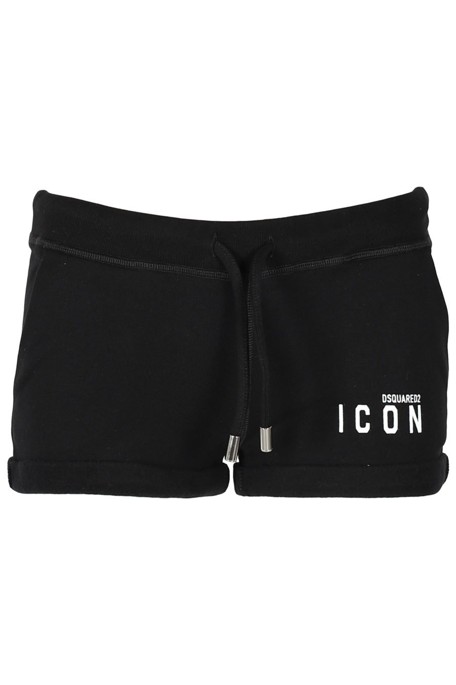 Pantalón de chándal negro corto "Icon" - IMG 3238