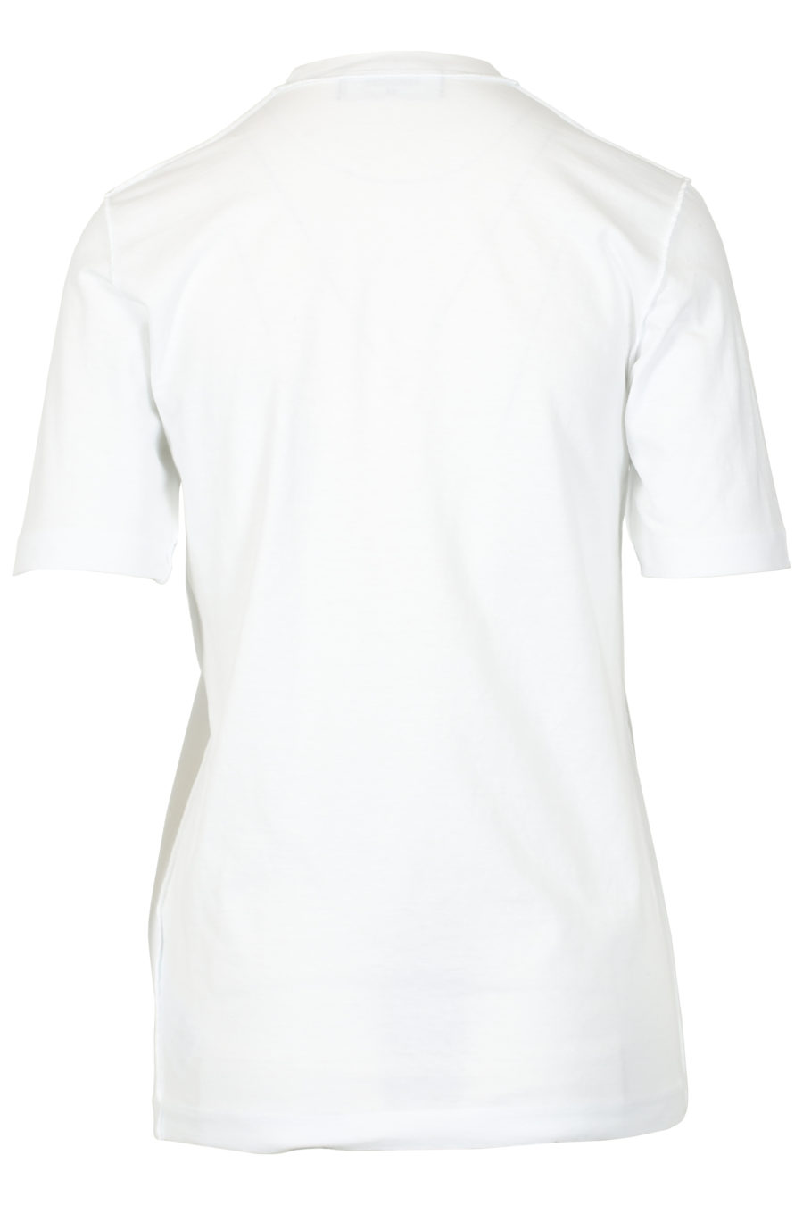 Weißes Kurzarm-T-Shirt mit Tiger - IMG 3271