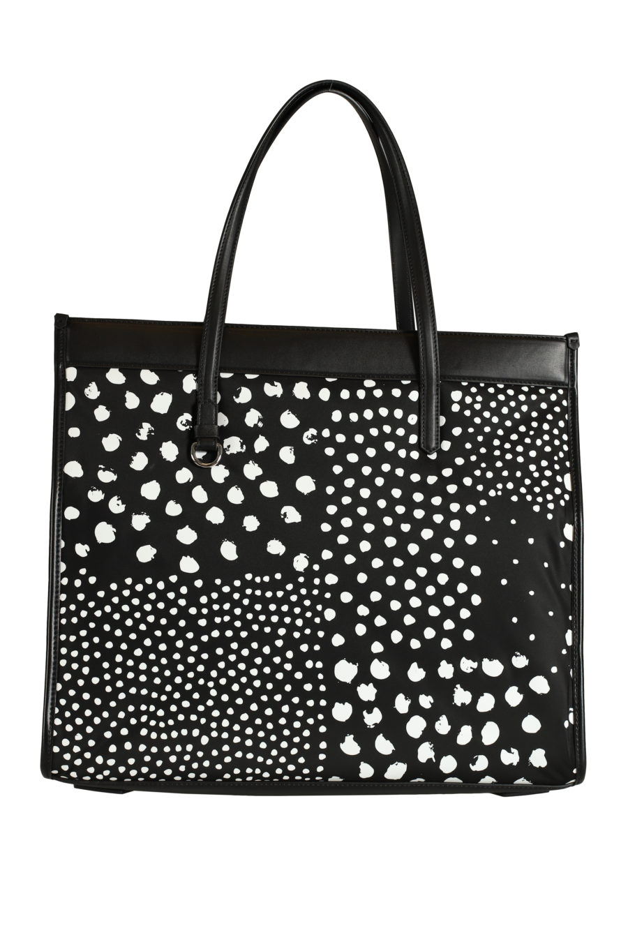Large black polka dot bag - IMG 3558