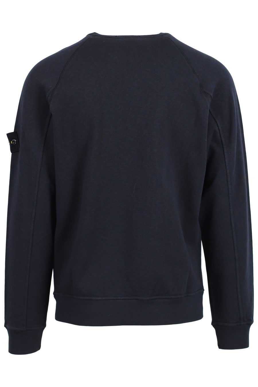 Marineblaues Sweatshirt mit Aufnäher - IMG 3649