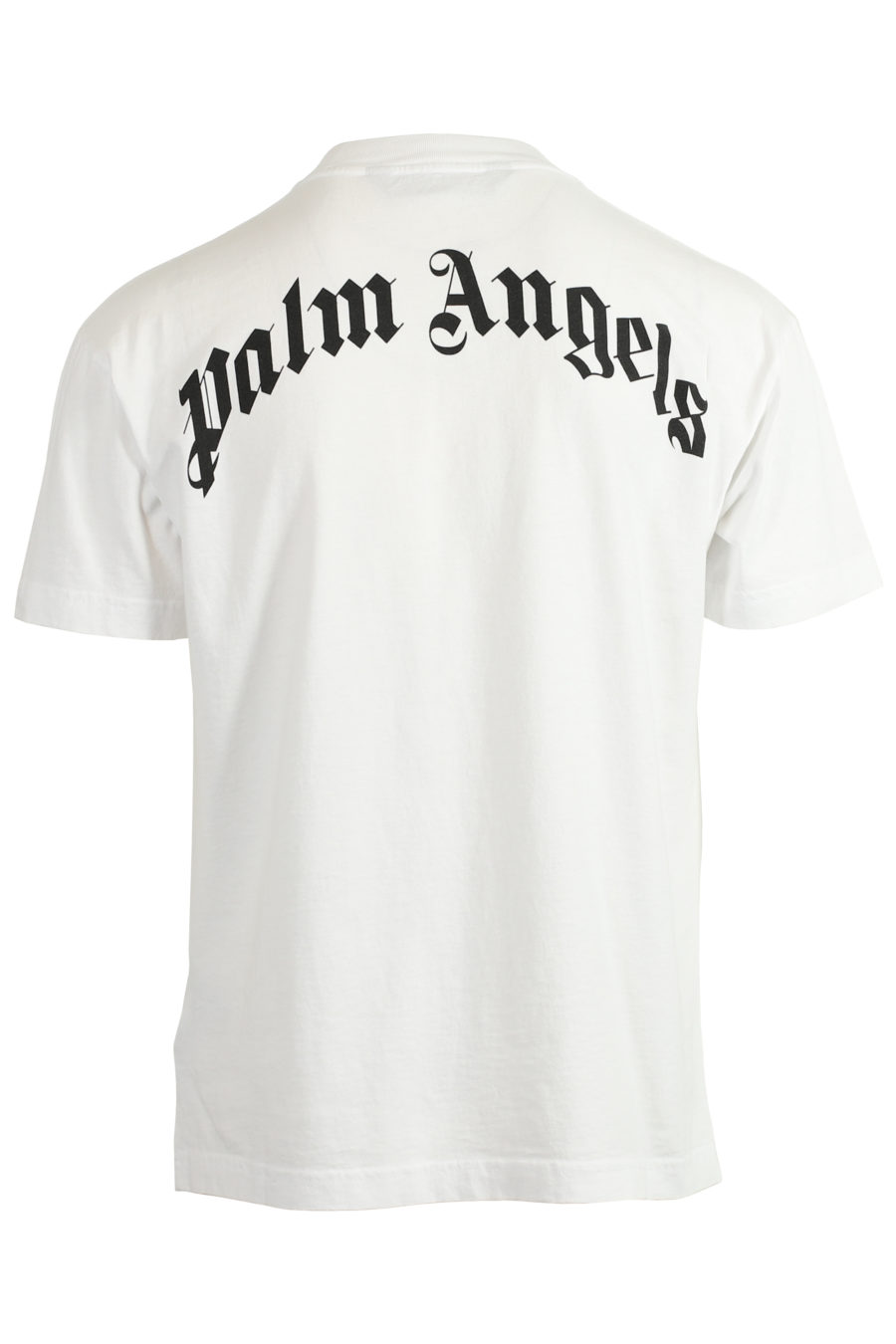 Weißes T-Shirt mit Bärenaufdruck und Logo auf dem Rücken - IMG 3727