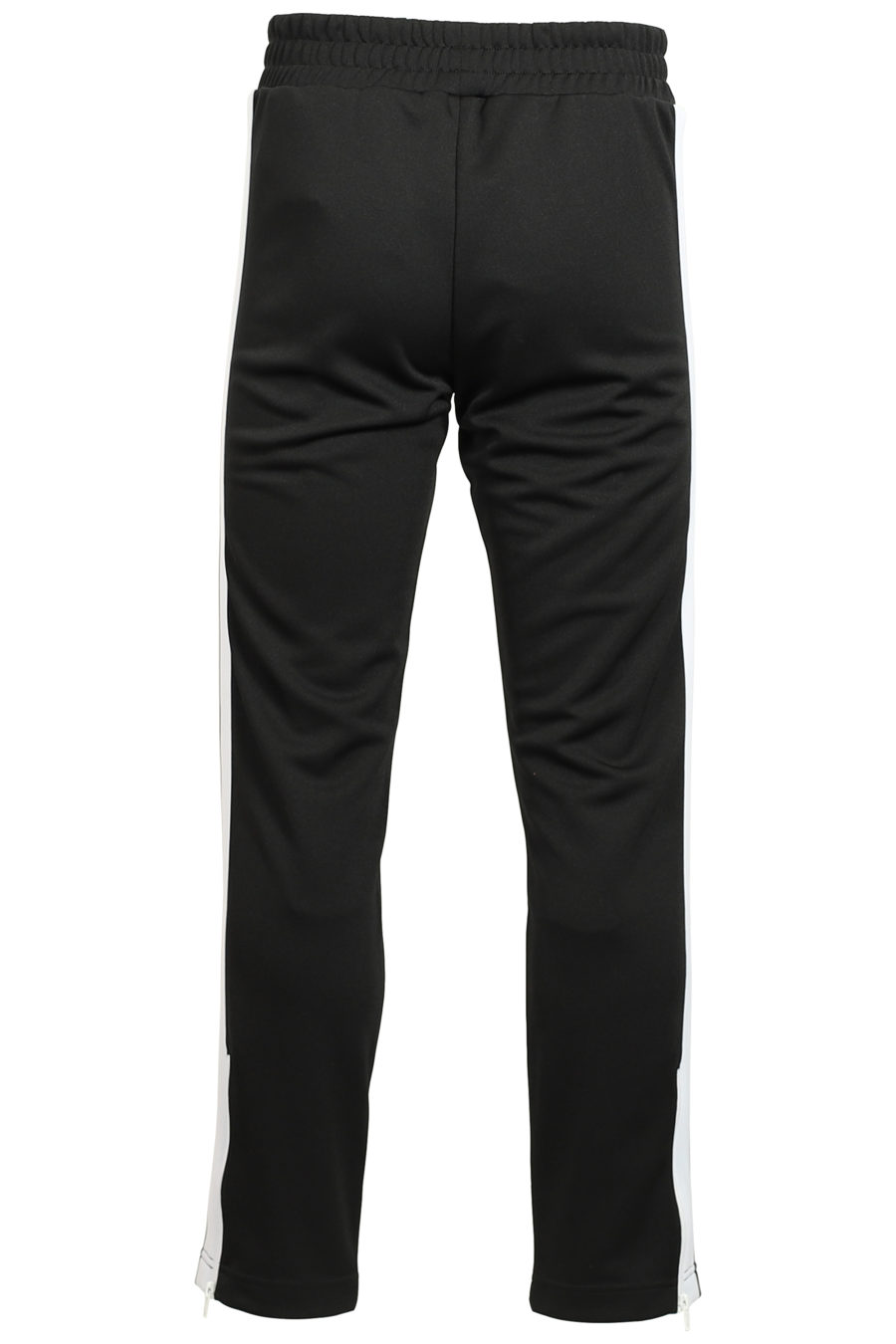 Pantalón negro con logotipo y rayas laterales - IMG 3750