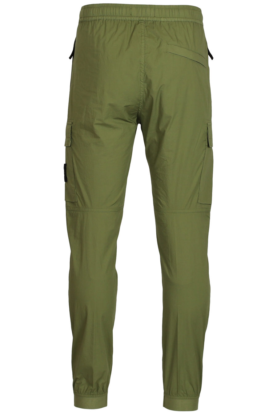 Pantalón con bolsillos verde militar - IMG 3761