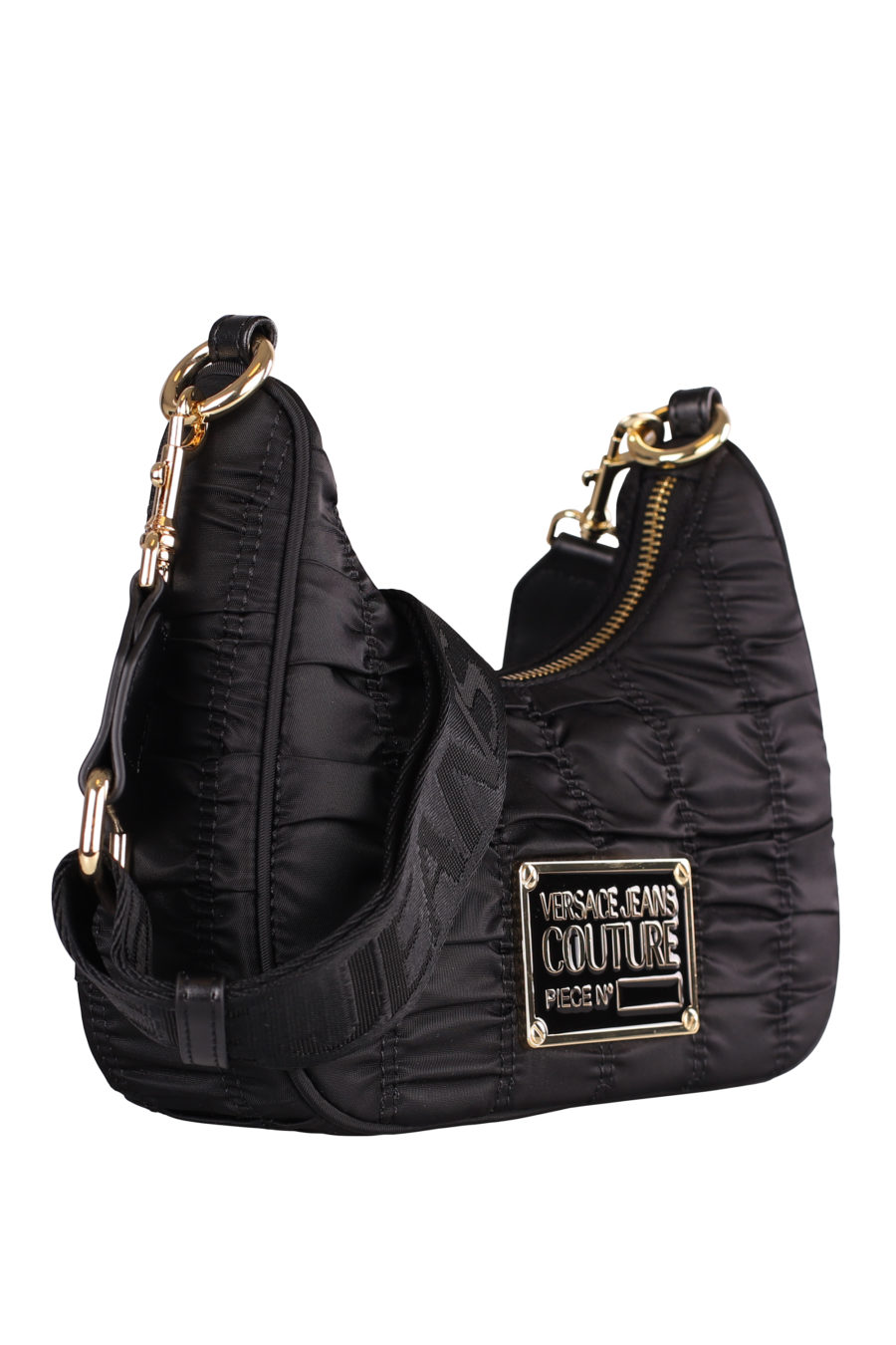 Black nylon shoulder bag "Range X" - IMG 4620