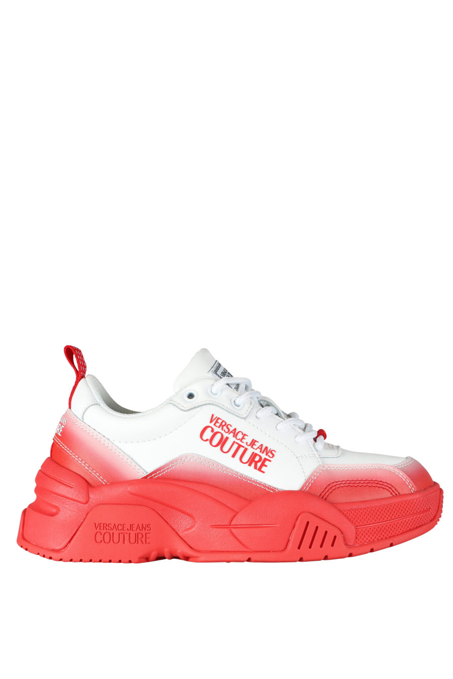 Zapatillas blancas con degrade rojo "stargaze" - IMG 5265