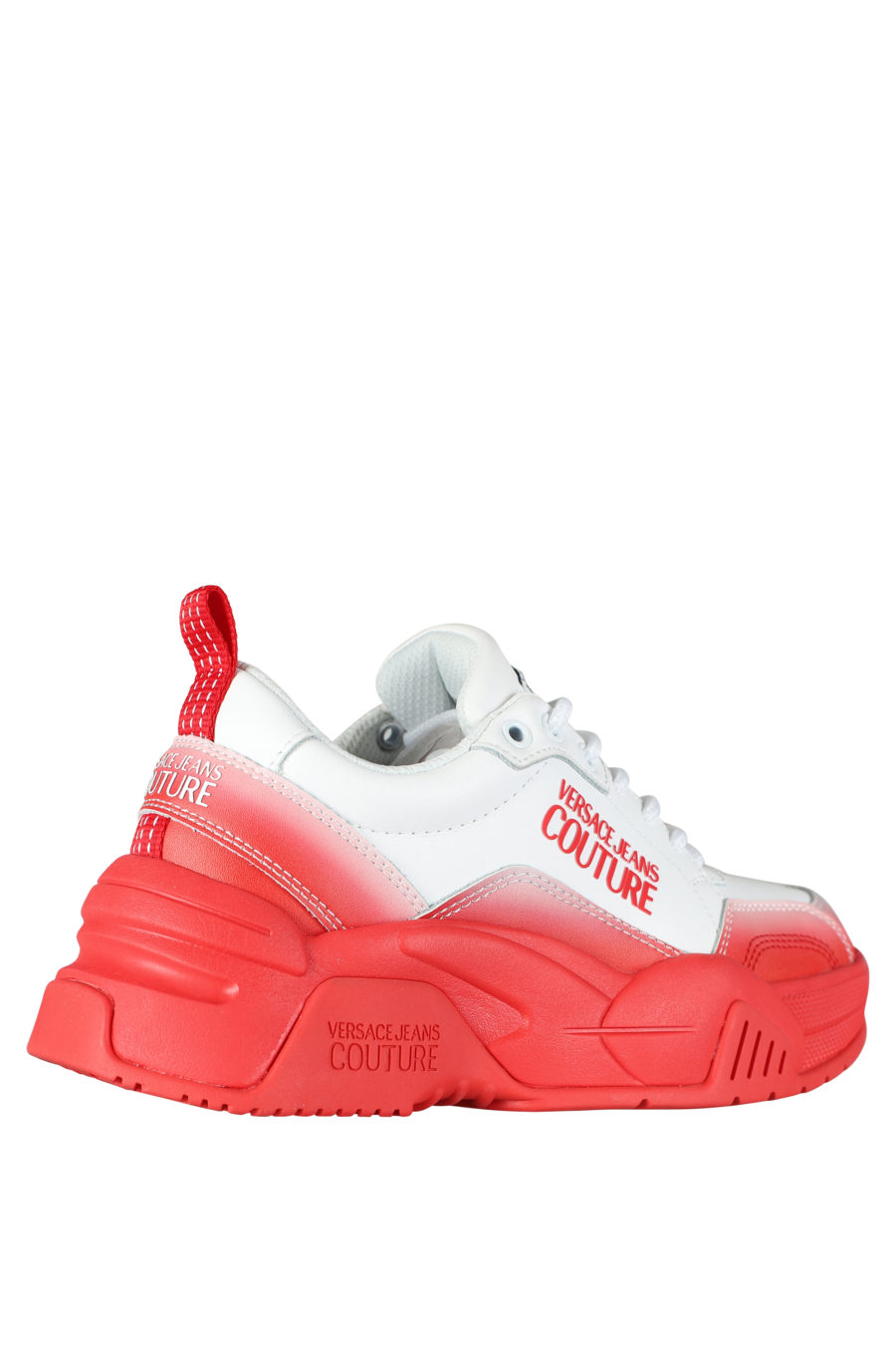 Zapatillas blancas con degrade rojo "stargaze" - IMG 5266